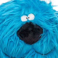 FuzzyBallz Blue: The Squeaky, Puffy, Fuzzy Dog Toy by DogGoods ™