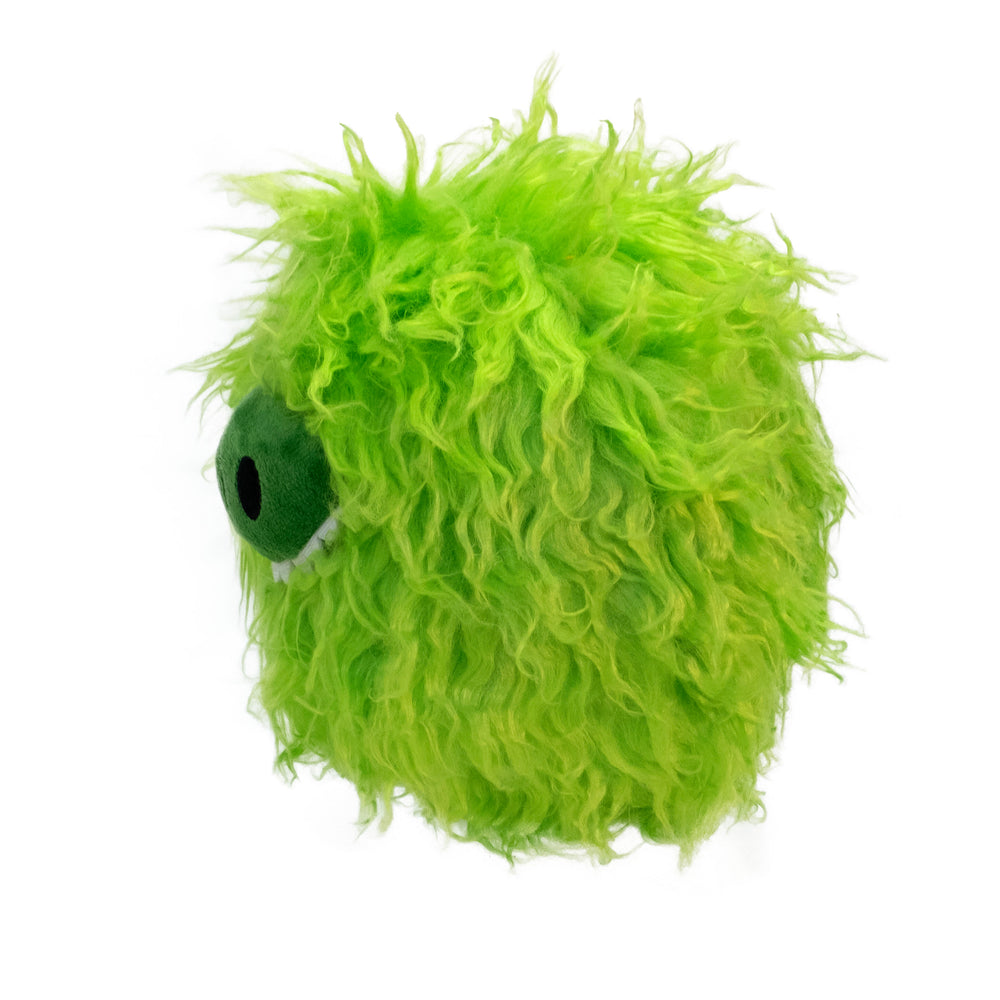 FuzzyBallz Green: The Squeaky, Puffy, Fuzzy Dog Toy by DogGoods ™