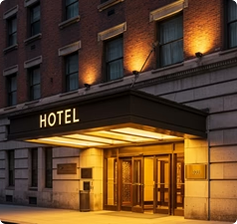 Hotels & Airbnbs