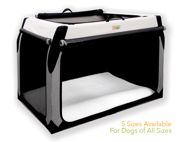 Soft-Sided Foldable Dog Crate for Travel, RVs & Cars – A Must-Have for Pet Owners Who Value Comfort & Convenience