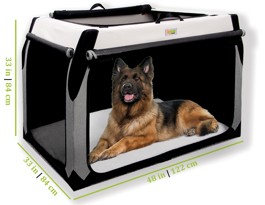 Soft Dog Crate For Bernese Mountain Dog, fghan Hound, Akita, Alaskan Malamute, Bernese Mountain Dog, Bloodhound, Borzoi, Bouvier Des Flandres, Bullmastiff, Chinook, Doberman Pinscher, German Shepherd, Giant Schnauzer, Great Pyrenees, Greyhound, Irish Setter, Komondor, Newfoundland, Old English Sheepdog, Pointer, Rhodesian Ridgeback, Rottweiler, St. Bernard, Samoyed
